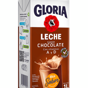 Leche Chocolatada UHT Gloria en caja