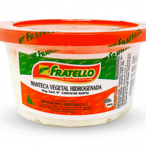 Manteca Hidrogenada Fratello 100g