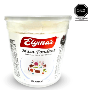 Masa Fondant Blanca Elymar 1kg