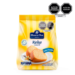Premezcla Torta de Vainilla Blanca Flor 750g