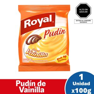 Pudin sabor Vainilla Royal sobre 110g