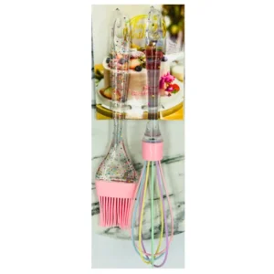 Set de Brocha y Batidor Pastel